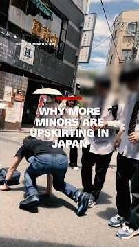 Why more minors are upskirting in Japan
