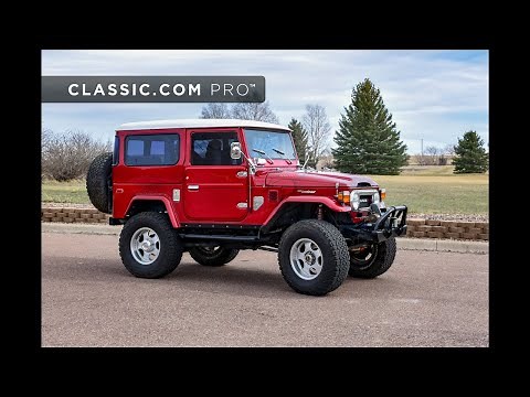 CLASSIC.COM Pro - 1976 Toyota Land Cruiser FJ40 - Walk around + Engine running