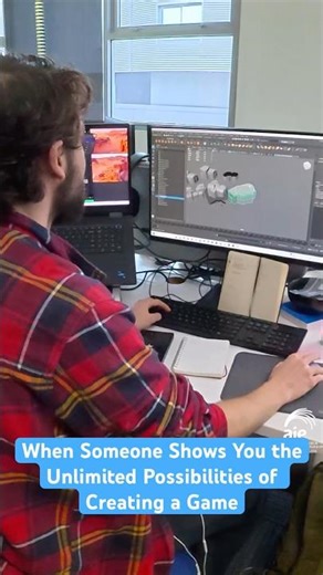 When Someone Shows You the Unlimited Possibilities of Creating a Game
