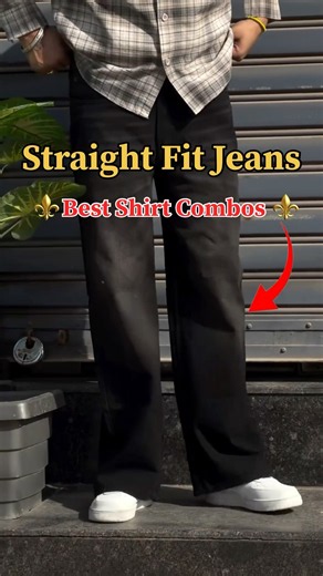 7 Best Shirt Colors for Black, Light Blue, Dark Blue & White Straight Fit Jeans