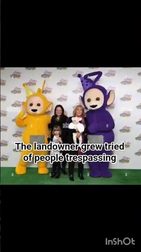 This secret teletubbies set was flooded forever ❤