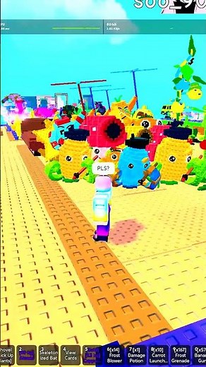 Plant vs Brainrot – Combining Two Plants Made a MONSTER! 🌱⚡🧠