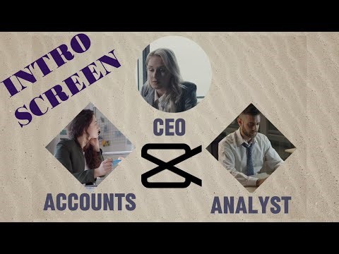 CapCut Tutorial Intro Screen