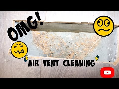 HOW TO CLEAN AIR VENTS AT HOME / DIY / HOME CLEANING