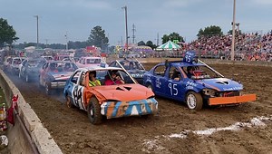 The Figure 8 Race is off and running at the Monroe County Fair… | Republic-Times