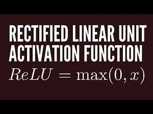 Rectified Linear Unit (ReLU) Activation Function