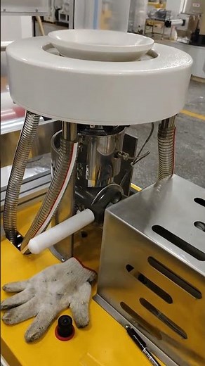 LDPE blown film experiment #machine #factoryproducts #laboratory