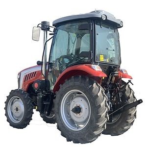 [Hot Item] Widely-Used Agricultural Machinery 70HP Mini Wheel Garden Tractor with Fan Cab