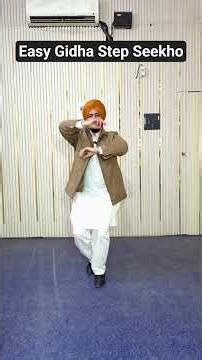 Easy gidha step for begginer #gidhasteps #dancesteps #bhangra #bhangradance #dholdance #baratidance