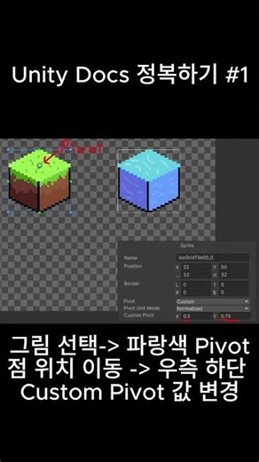 Unity Docs Study #1 - IsoMetric Tilemap