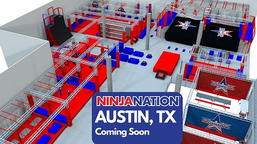 Ninja Nation building biggest ninja obstacle facility in Austin