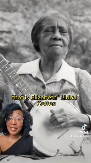 Black Banjo History: Elizabeth “Libba” Cotten #music #banjo #folk