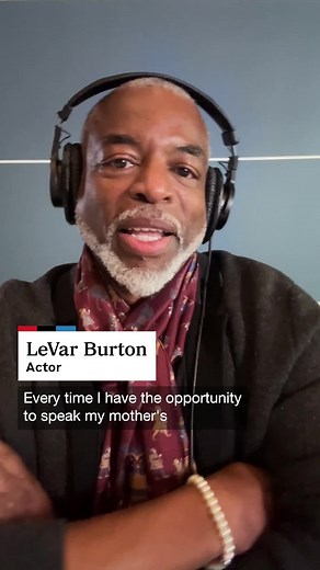LeVar Burton reflects on the impact his mother has had on his life. Burton has three roles he’ll forever be known for: Kunta Kinte on the TV series Roots, Geordi La Forge on Star Trek: The Next Generation and host of Reading Rainbow. Those roles have had profound impacts on people and he now understands, as he puts it, “my job is to be LeVar Burton.” He talks to Rachel about the tension of that job, his changing definitions of success and learning to embrace the chaos. To hear the full interview
