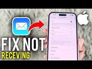 How To Fix iPhone Not Receiving Emails - Full Guide