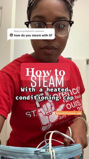 Heated Conditioning Cap Tutorial for Deep Hair Steaming