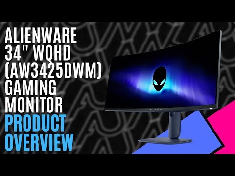 Alienware 34" WQHD (AW3425DWM) Gaming Monitor // Product Overview