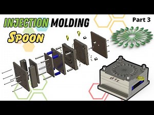 Spoon Mould in Solidworks - Assembly 3/3