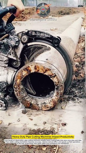 Heavy Duty Pipe Cutting Machines Impact Productivity #machines