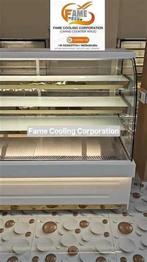 (J Glass) Sweet and Bakery Display Counter