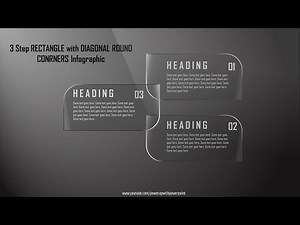 19.Create 3 Step RECTANGULAR Infographic|PowerPoint Presentation|Graphic Design|Free Template