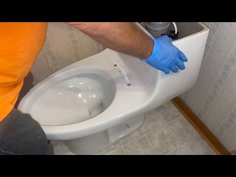 How to Install Extra Thick Reinforced Wax Ring onto Toilet