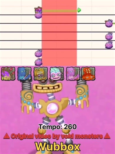 wubbox (video credits:void monsters ) - candy island - MSM composer tutorial #fyp #msm #viral