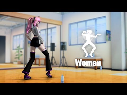 【MMD Fortnite】Woman (Motion DL)