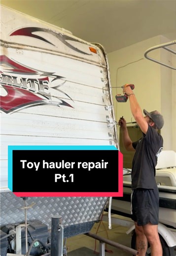 Toy Hauler Repair Series: Part 1 Trailer Restoration