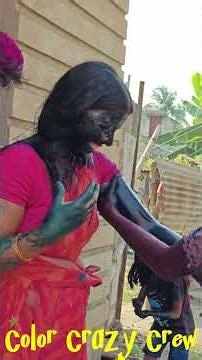 Holi Putai Bhabhi #hapoyholi #funny #holifestival