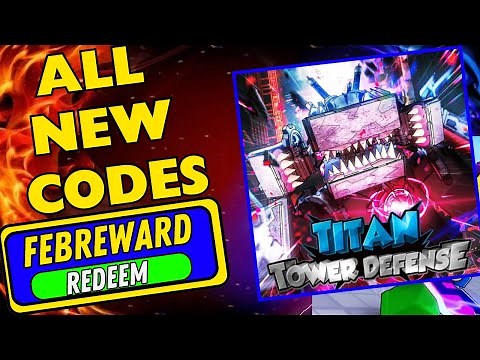 *NEW CODES* ROBLOX TITAN TOWER DEFENSE CODES 2025 | TITAN TOWER DEFENSE CODES | TITAN TOWER DEFENSE
