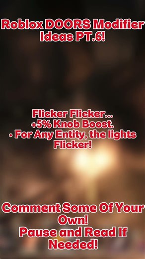 Roblox DOORS Modifier Ideas PT.6! #robloxshorts #roblox #robloxdoors #subscribe #viral