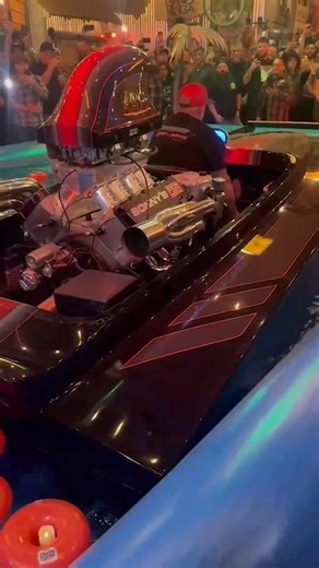 Holley Performance Brands on Instagram: "You may be cool, but are you big block jet boat in a blow up pool at the @hemmings party cool? @finnegan999 is, that's for sure... 🚤 #HolleyPerformanceBrands #HolleyCarburetors #JetBoat #MikeFinnegan"