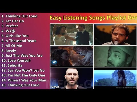 Easy Listening Songs Playlist - Greatest Easy Listening Music Hits of All Time ~ Full Album