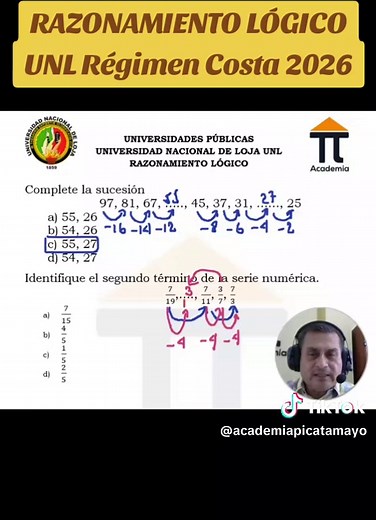 Preparación para el Examen de Admisión en la UNL