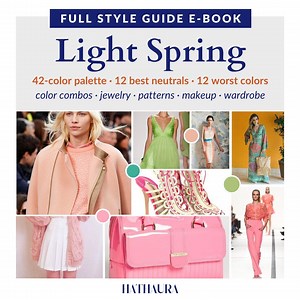 Light Spring Color Guide for Women – Makeup Palette, Hair Color, Wardrobe Colors, Seasonal Color Analysis PDF, Personal Style Ebook - Etsy