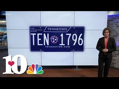 Here's how to get the new Tennessee license plates