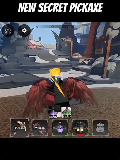 UPDATE THE FORGE (NEW SECRET PICKAXE NEW CODE) #roblox #update #theforge #fyp