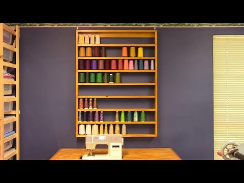 Building a DIY Thread Rack
