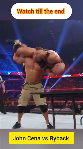 John Cena vs Ryback – Epic WWE Showdown | Full Match Highlights@AliEditzPro