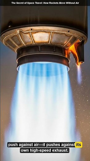 How Rockets Work Without Air 🚀