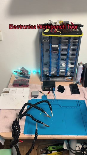 Electronics Workbench Tour: Essential Tools and Projects
