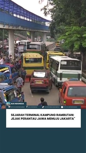 119K views · 2.1K reactions | Sejarah Terminal Kampung Rambutan: Jejak Perantau Jawa Menuju Jakarta" | Bus indonesia | Facebook