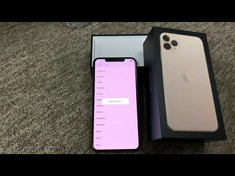 NEW iPhone 11 Pro Max 256gb gold (2019) UNBOXING