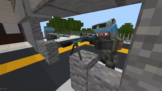 我的世界网易红石枪械搭载MFC动画练习