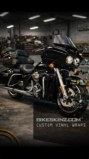 This Harley-Davidson Road Glide wears a faded teal vinyl wrap with rust dripping down for a raw, industrial look. Old-school grit meets modern bagger style. 🔥 or ❌ — would you ride it? #HarleyDavidson #RoadGlide #CustomBagger #RustWrap #VinylWrap #BaggerLife | BIKESKINZ.com