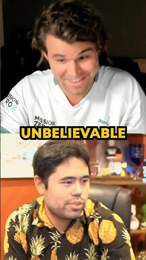 UNBELIEVABLE BLITZ GAME Between Magnus Carlsen and Hikaru Nakamura