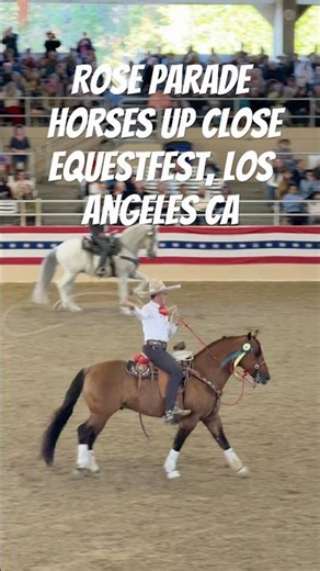 Amazing Mexican Rodeo Skills at LA Equestrian Center! 🐎✨ #Charreria