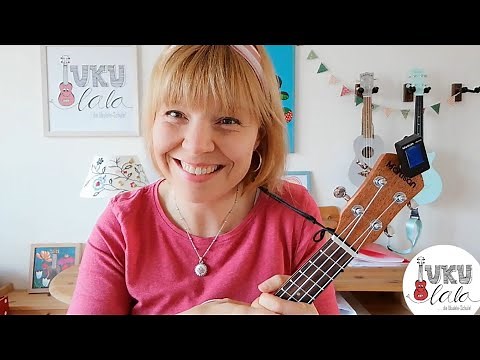 LEARNING UKULELE #01 | How to tune a ukulele? Tuning G-C-E-A with a tuner | Ukulele beginners