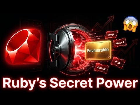 Enumerable & Iterators in Ruby Explained #viral #coding #ruby #trending #fyp