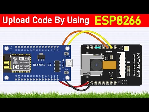 Programming ESP32 CAM With NodeMCU ESP8266 || Communicate Between ESP8266 and ESP32-CAM